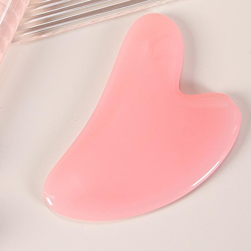 Heart Shaped Gua Sha Board Facial Massage Tool