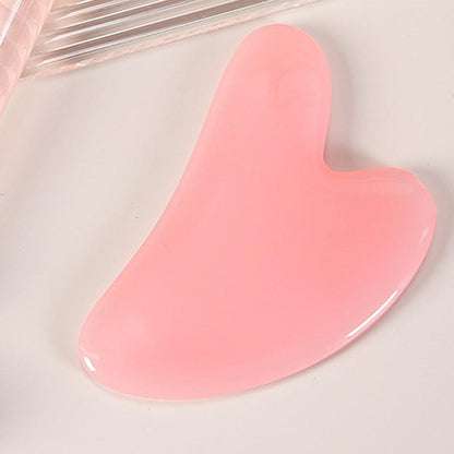 Heart Shaped Gua Sha Board Facial Massage Tool