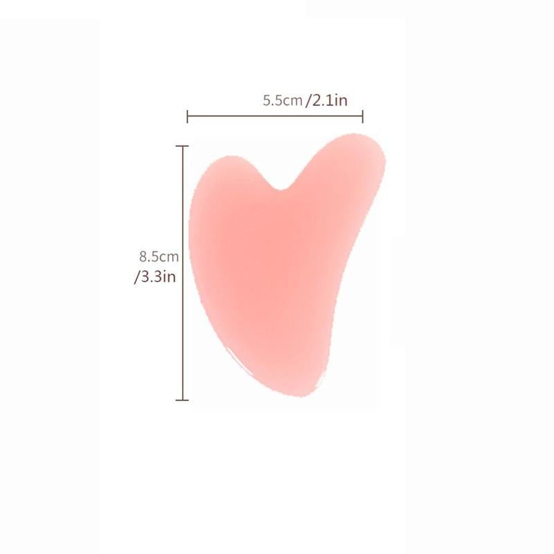 Heart Shaped Gua Sha Board Facial Massage Tool