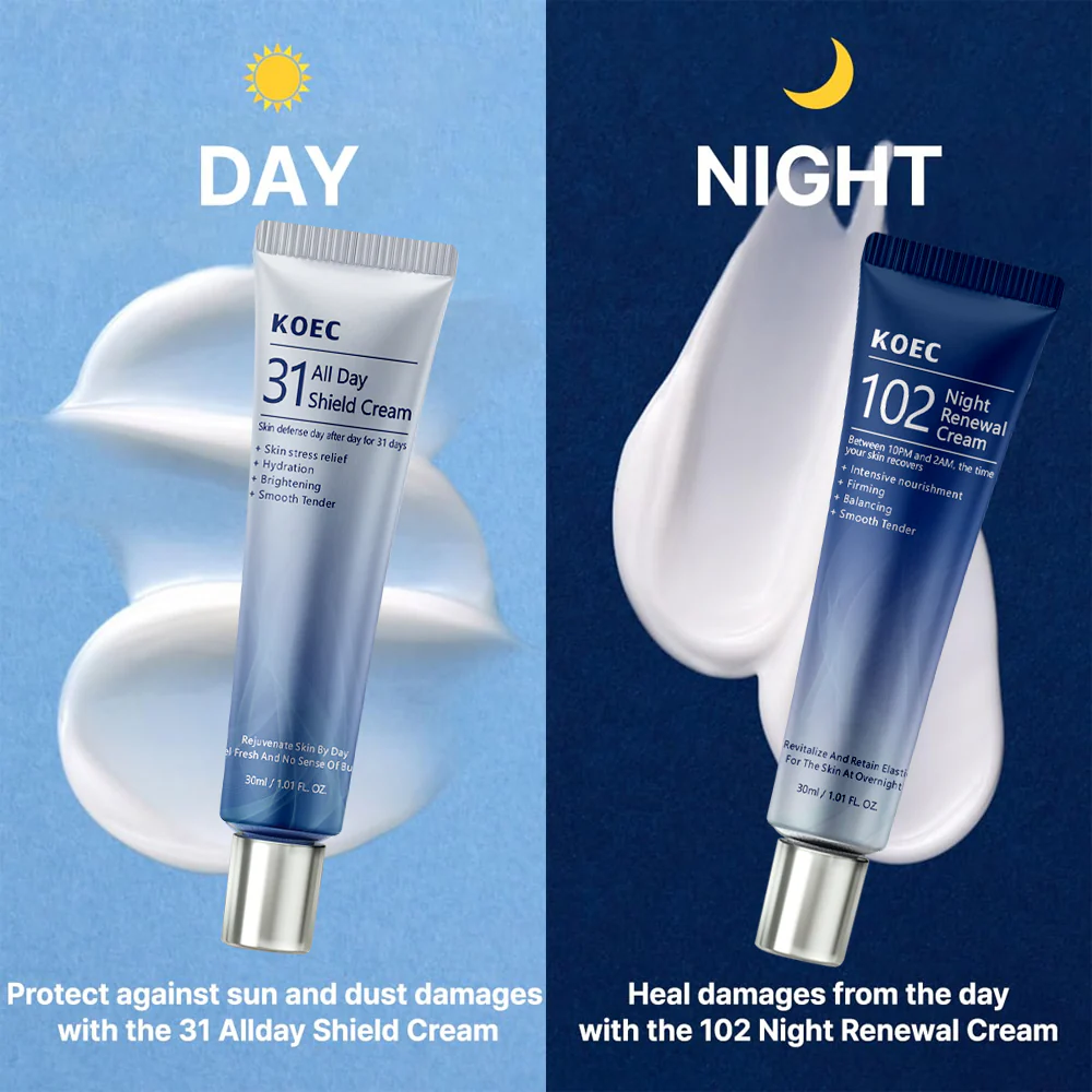 All-Day & Night Face Cream 2-Pack Hydration Set