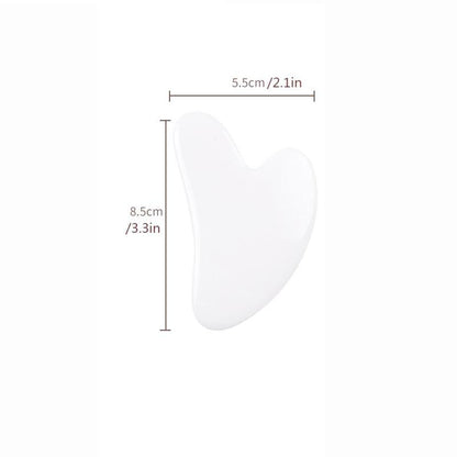 Heart Shaped Gua Sha Board Facial Massage Tool