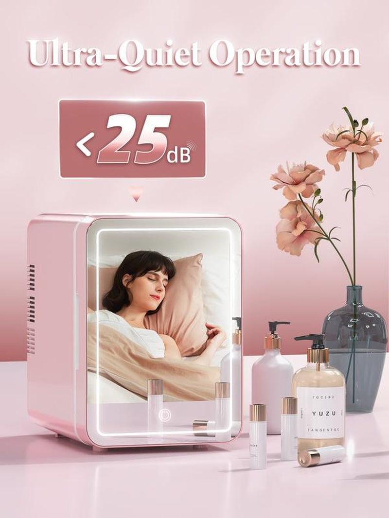 Mini Skincare Fridge Portable Beauty Cooler