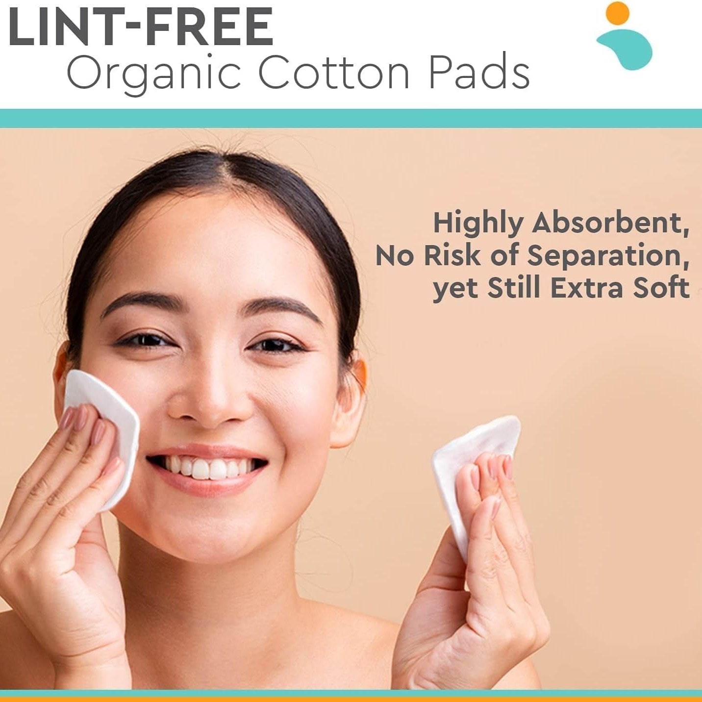 Organic Cotton Rounds & Pads Reusable Skincare Pads