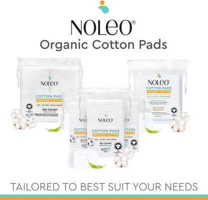 Organic Cotton Rounds & Pads Reusable Skincare Pads