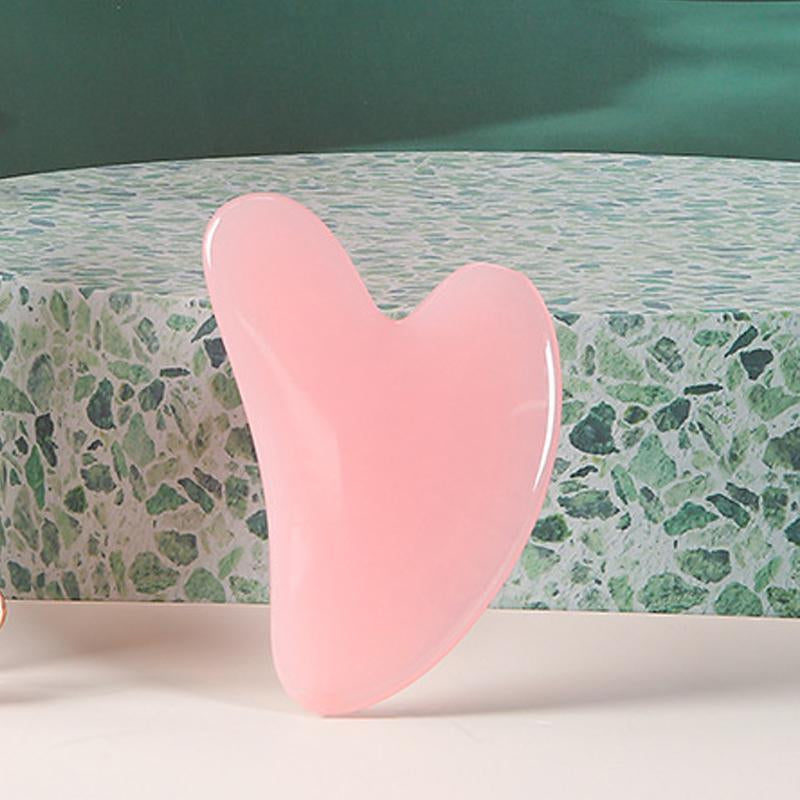 Heart Shaped Gua Sha Board Facial Massage Tool