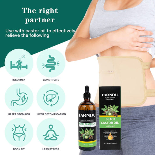 Thick Black Castor Oil Hair Growth & Nourishment