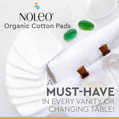 Organic Cotton Rounds & Pads Reusable Skincare Pads