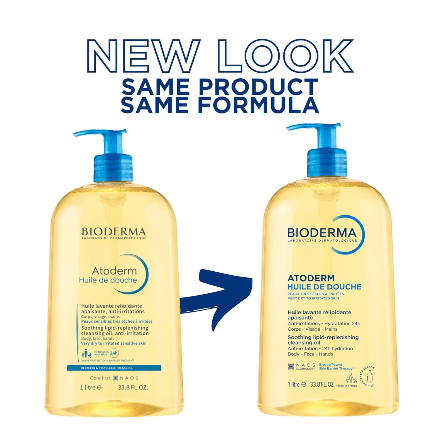 Bioderma Atoderm Shower Oil Face & Body Care
