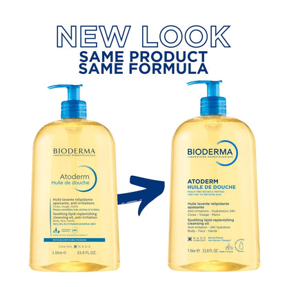 Bioderma Atoderm Shower Oil Face & Body Care